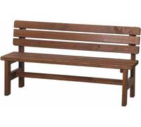 Banc de jardin TessinTessin bois 2 places marron 2 places