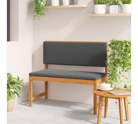 Banc De Jardin Vidaxl Avec Coussins 100x50x91 Cm En Bois D'acacia