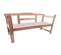 Banc de jardin Wojtczak - En bois - 118 cm