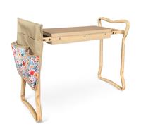 Banc de jardinage 2 en 1 pliable en métal