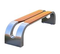 Banc de Jardinage Mobilier Jardin Exterieur de Maison sans Dossier,Acier Inoxydable,Résistant Aux Intempéries pour Jardin Balcon Porche Parc(Yellow,180 * 40cm)