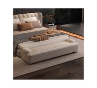 Banc de lit de luxe léger - Tabouret de canapé minimaliste pour chambre à coucher et salon de taille moyenne parfait pour vestiaire et changement de chaussures élégant banc de chambre à coucher