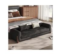 Banc de lit moderne 2024 - Tabouret de chambre à coucher, canapé d'entrée, grand meuble design peu encombrant pour appartements et séjours chez l'habitant