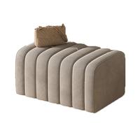 Banc de lit Moderne, Coussin éponge et Un Cadre en Bois Massif. Il Peut être utilisé avec Un canapé ou placé au Pied d'un lit.-Gray