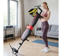 Banc de Massage Lombaire et Cervical, capacité de 150 kg, Traction de la Colonne vertébrale, étirement du Cou, Exercices de Base, Table d'étirement du Dos, soulagement de la Douleur, réglable