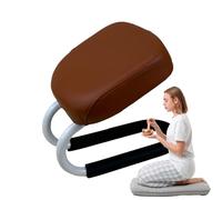 Banc de méditation à genoux - Assise en métal réglable avec coussin d'assise doux et base antidérapante - Tabouret genoux de prière, convient pour une utilisation dans le studio à domicile, la salle