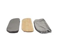 Banc de Méditation avec Coussin, Tabouret Pliable Portable pour la Paix Intérieure, fabriqué en Bois, 1 unité (Gray)