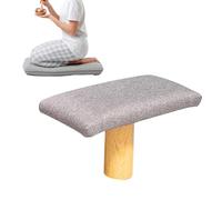 Banc de méditation - Siège en bois massif réglable en hauteur, ergonomique, design léger et pliable | Tabouret zen confortable pour la pratique du yoga, la pleine conscience, la détente en ca