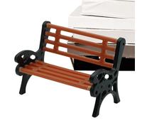 Banc de modélisme, banc de parc miniature, canapé de chaise de banc de parc, 1:75 | Accessoires de scène, disposition de parc de rue, modèles architecturaux pour la plate-forme ferroviaire, petite