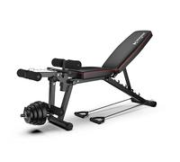Banc de Musculation, Banc de Musculation Multifonction, Banc de Musculation Utilitaire pour L'entraînement Complet du Corps - Banc Inclinable/inclinable Pliable Polyvalent, Jusqu'à 200 Kg(Noir)