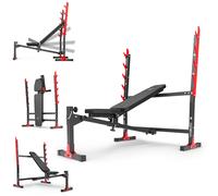 Banc de Musculation Réglable avec Chandelles Intégrés MH-L107 2.0 - Marbo Sport