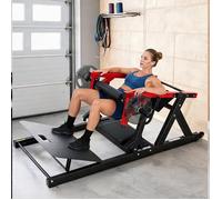 Banc de musculation Hip Thrust avec plateforme réglable 4 positions et porte-poids 270 kg