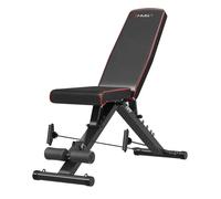 Banc de musculation HMS L1217 Noir 1345x400x513/1145mm Unisex