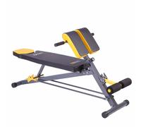 Banc de musculation HMS LSR8311 Rome Premium Noir 146x64/43x49/85 cm