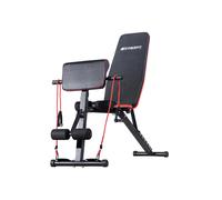 Banc de musculation inclinable réglable, multifonctions - entraînement complet Synerfit Fitness Noir 42x130x40/102 cm