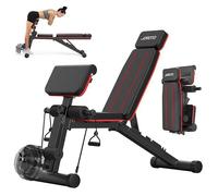 Banc de musculation - JOROTO - MD55 - Réglable & pliable - Capacité 453,6 kg - Multifonction