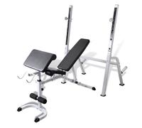 vidaXL Banc de musculation 90364 multifonction
