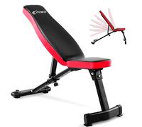 Banc de musculation pliable et inclinable : banc abdominal multifonction réglable à 7 positions pour salle de gym, dossier plat inclinable gain de place pour entraînement abdominal, jambes et