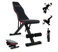 Mobiclinic® Fitness, Banc de musculation, Pliable, Supporte 200kg, Inclinable, Réglable, FlexFit, Multifonction, Banc de musculation, Entraînement complet du corps, FlexFit, Solide et stable, Home Gym