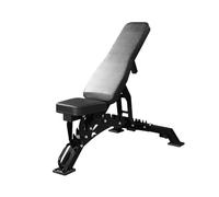 Banc De Musculation Pliable Réglable, Chaise D'entraînement Assis Avec Coussin Siège En Cuir PU, Hauteur Et Réglables, Équipement Fitness À Domicile, Capacité Charge 500 Kg