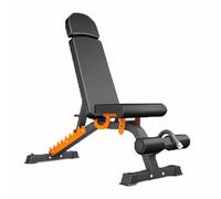 Banc de musculation réglable avec haltères, équipement de fitness multi-angles, for un entraînement complet du corps