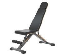 Banc de musculation réglable Deportium Excalibur Noir 113,5x45,4x116,5 cm