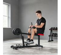 Banc de musculation réglable-Entraînement des jambes-122x59x106cm