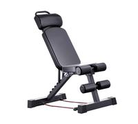 Banc de musculation réglable for haltères, banc de musculation pliable for la maison, banc d'entraînement multifonctionnel, for le renforcement musculaire