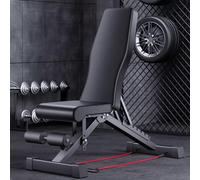 Banc de musculation réglable pour un entraînement complet du corps, banc d'exercice incliné durable, parfait pour la musculation à la maison