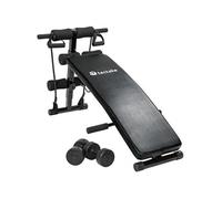 Banc de musculation Tectake Banc abdominaux Cuttler 129x55x70cm