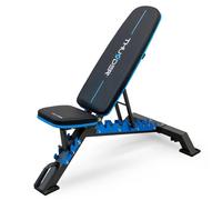 Banc de Musculation THUNDER® GRYND | 120 kg | Réglable | Structure Acier | Incliné | Pour exercices