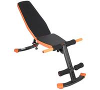 Banc de musculation Ultrasport pliable pour la maison - banc de musculation multifonctionnel pour la musculation à la maison - réglable en 6 positions -24-79 - appareil de fitness pour tout le corps,