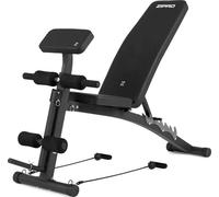 Banc De Musculation Zipro Volume Multifonction Presse À Jambes, Pupitre À Biceps, Extenseurs Pliable Et Réglable Multicolore