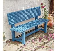Banc de parc d'extérieur résistant aux intempéries - Capacité de 2 à 3 personnes, capacité de charge de 500 kg, idéal pour jardin, terrasse, porche, arrière-cour et parc