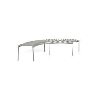 Banc de Parc Palissade, Lot de 2, Autoportant , Gris Ciel