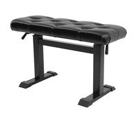 Banc de piano à hauteur réglable avec levage hydraulique, tabouret très résistant, supporte jusqu'à 180 kg, idéal pour les musiciens avec éponge haute densité