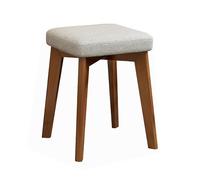 Banc de piano avec assise rembourrée, pieds en bois massif, facile à assembler, idéal pour le maquillage ou l'habillage, siège de coiffeuse polyvalent en plusieurs options de couleur