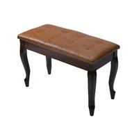 Banc de piano avec rangement de musique, coussin en cuir, capacité de charge de 200 kg, hauteur réglable, idéal pour enfants et adultes, concerts, maison et école (couleur 4)