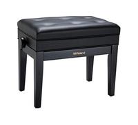 Roland Banc de piano RPB-400BK, finition noir satiné, coffre, assise rembourrée