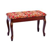 Banc de piano en cuir, tabouret de piano avec siège rabattable, coussinet antidérapant, avec unité de rangement sous le siège, parfait pour un usage domestique