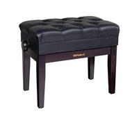 Roland Banc de Piano RPB-500BW, Assise Vinyle, Compartiment pour partitions, Couleur Bois de Rose