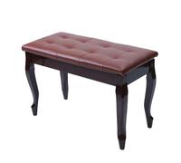Banc de piano réglable avec rangement de musique, coussin en cuir, robuste capacité de 200 kg, idéal pour adultes et enfants, parfait pour les concerts scolaires - Couleur 4
