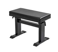 Banc de piano réglable pour concerts, tabouret rembourré avec support ferme et coussinet de protection, design élégant de luxe, idéal pour musiciens et artistes