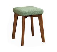 Banc de piano - Surface d'assise rembourrée, pieds en bois massif, tabouret de coiffeuse pour maquillage et habillage, facile à assembler