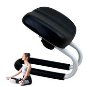 Banc de prière à genoux - Tabouret réglable en métal avec coussin, siège portable pliable | Pour méditation prière maison pratique spirituelle religieuse soutien de la hanche salon chambre étude chais