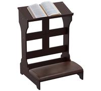 Banc de prière en bois pour prière à genoux - Table de prière à la maison avec coussin - Tabouret d'église - Chaise de prière rembourrée pour s'agenouiller à la maison et à l'église