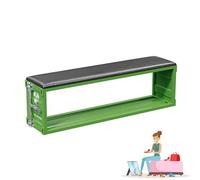 Banc de rangement à chaussures - Organiseur d'entrée avec siège rembourré, style industriel ottoman pour couloir, salon et chambre à coucher, armoire à chaussures parfaite