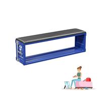 Banc de rangement à chaussures - Organiseur d'entrée avec siège rembourré, style industriel ottoman pour couloir, salon et chambre à coucher, armoire à chaussures parfaite