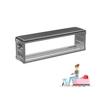 Banc de rangement à chaussures - Organiseur d'entrée avec siège rembourré, style industriel ottoman pour couloir, salon et chambre à coucher, armoire à chaussures parfaite