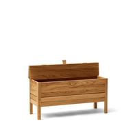 Banc de rangement A Line 90 Chêne
